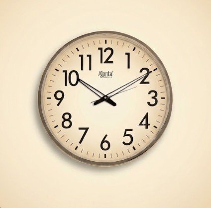 Plastic Office Clocks