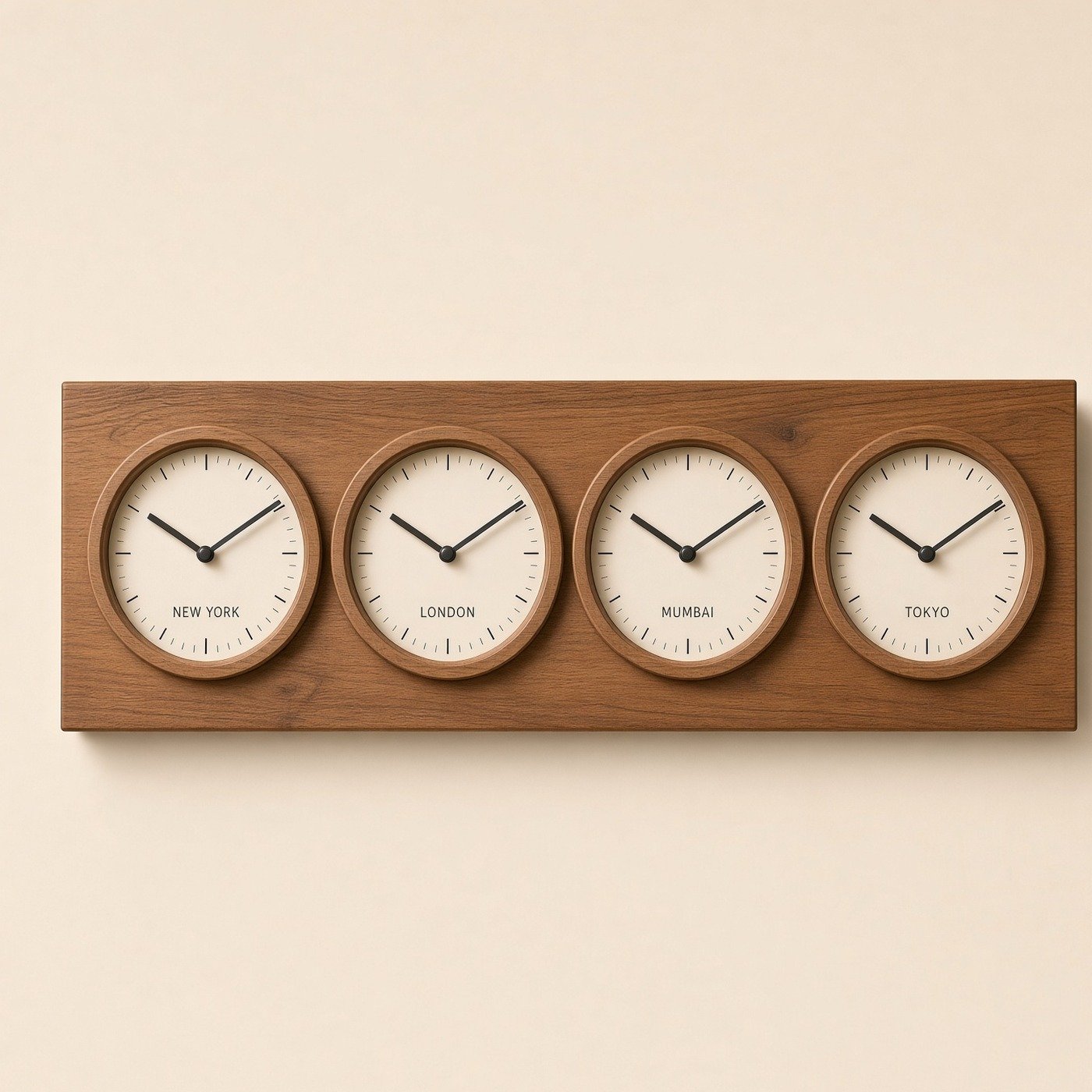 Multi Time Zone Clock